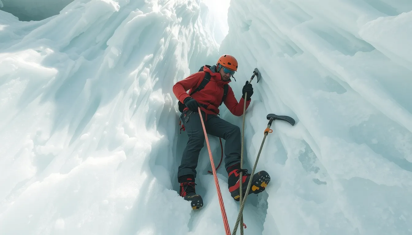 cascades de glace