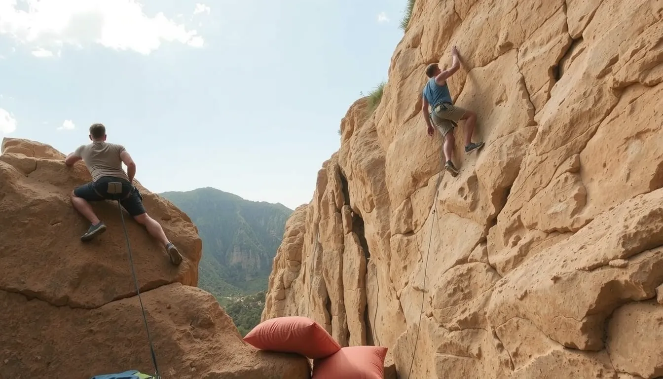 escalade bloc ou voie