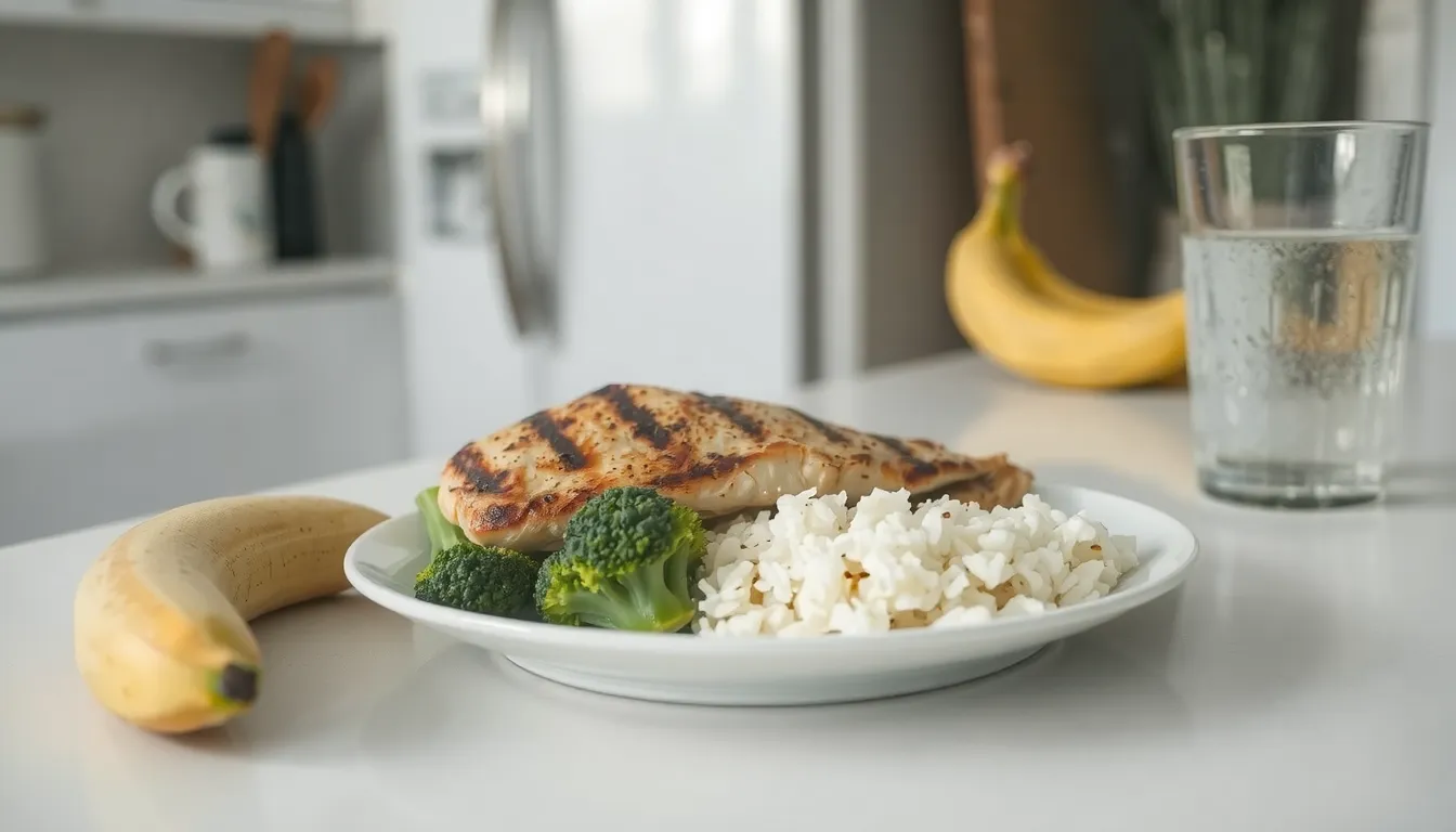 que manger avant une seance de muscu
